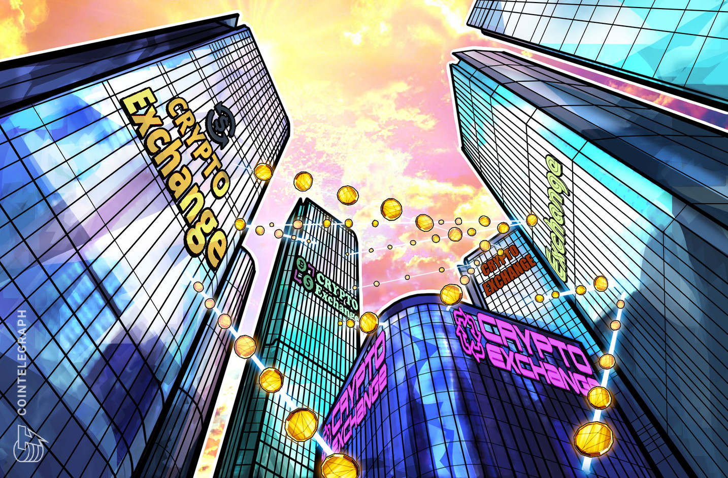 Market Share of Top Crypto Exchanges Passes $1 Trillion: CryptoCompare Report