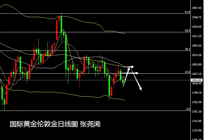 张尧浠：回撤之中博反弹、黄金本周仍偏冲高回落