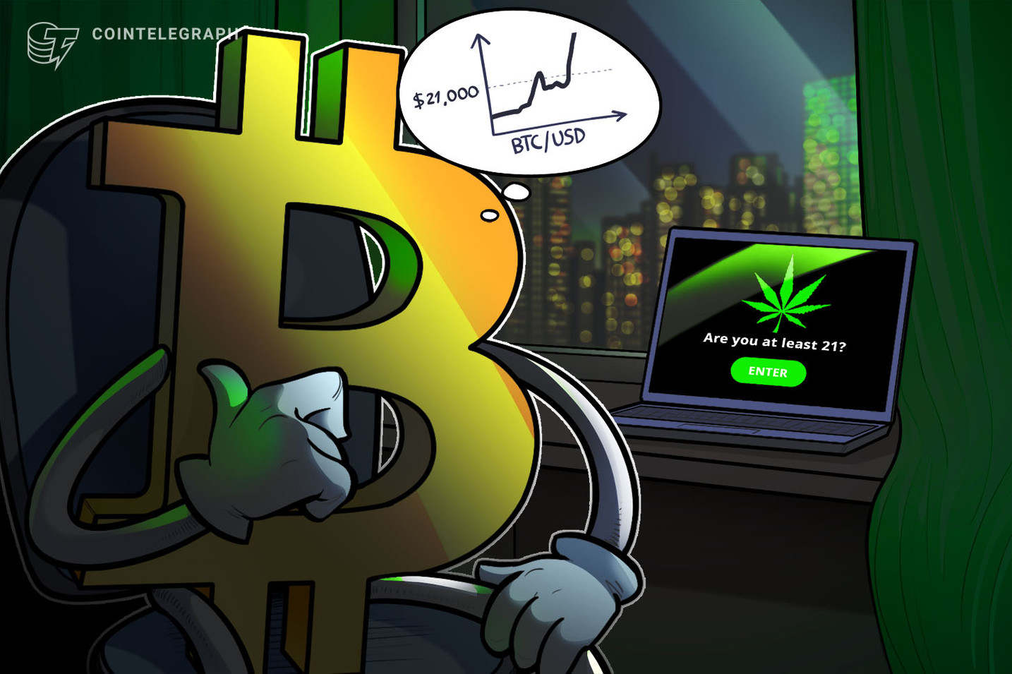 German cannabis company hedges with Bitcoin in case euro crashes