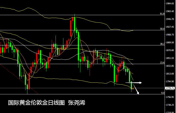 张尧浠：美数据强推美元趋强、黄金5连下行关注1760