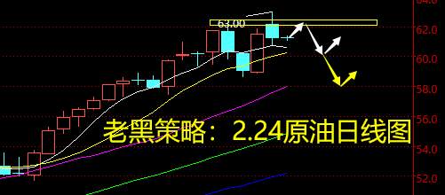 老黑策略：2.24原油分析策略