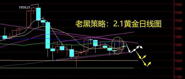 老黑策略：2.1黄金分析策略