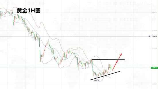白灵雁：3.8黄金不着急做空，1692企稳多