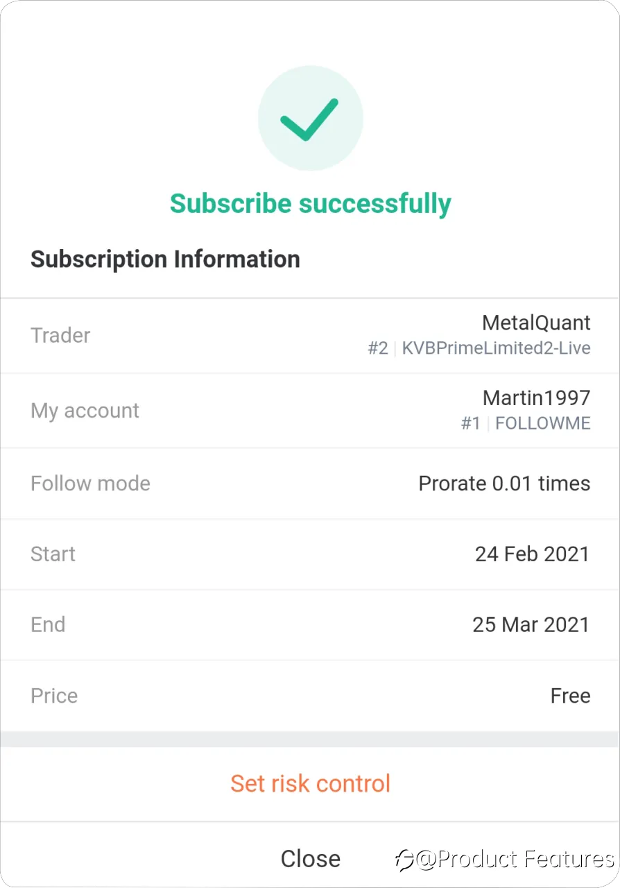UPDATE: Subscribe to Trader Signals