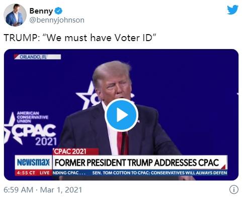 特朗普CPAC演讲的那些瞬间！“从美国第一到美国最后”——特朗普抨击拜登，几乎宣布参加2024年CPAC竞选