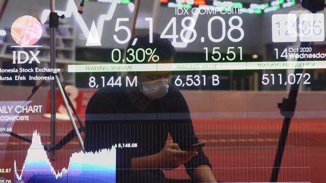 Susut 1,35 Persen, IHSG Tinggalkan Posisi 6.100