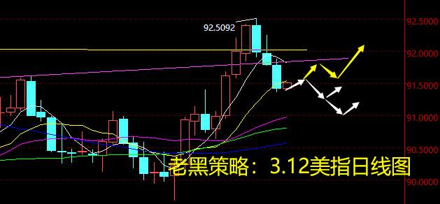 老黑策略：3.12外汇分析策略