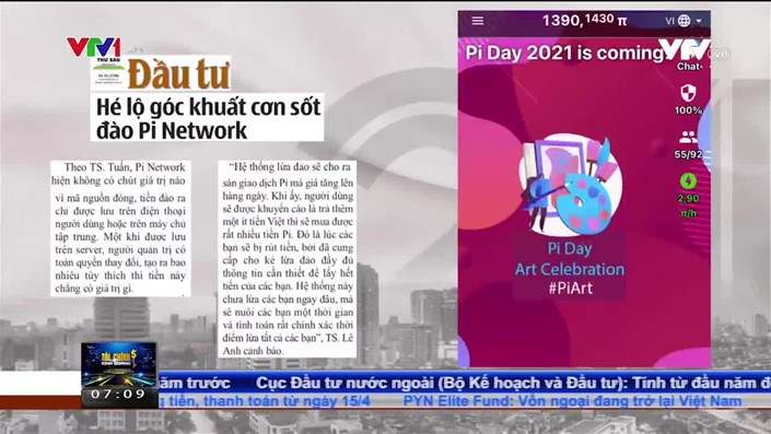 Bộ Tài chính cảnh báo về cơn sốt Pi Network