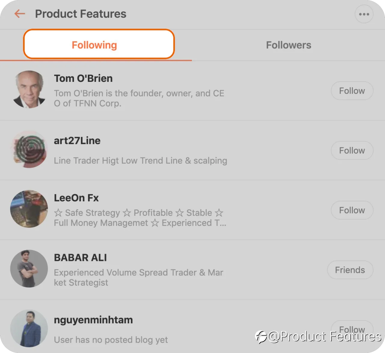 Updated Profile Homepage