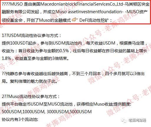 MUSO马其顿DeFi公链-实锤金玉其外败絮其中，国人搞的盘子！！