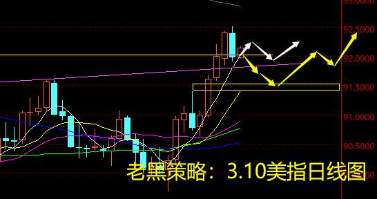 老黑策略：3.10外汇分析策略