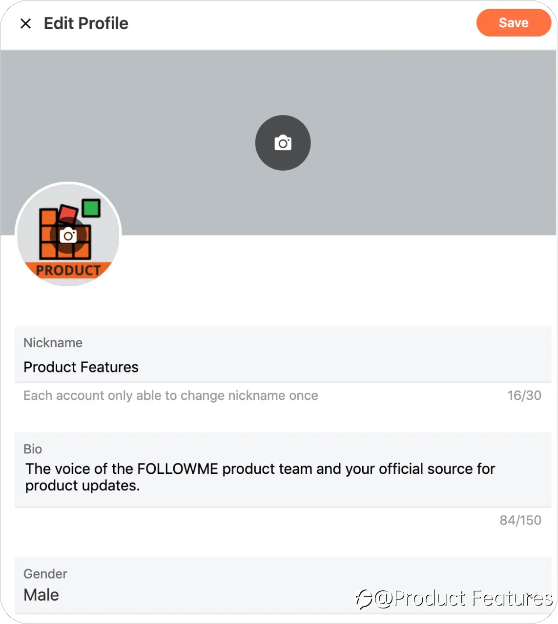 Updated Profile Homepage