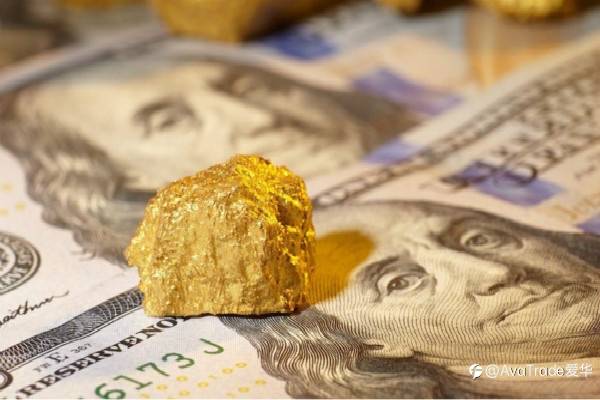 AvaTrade爱华外汇：黄金周一先涨后跌走出倒V行情，最终收跌0.47%