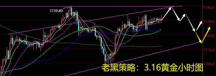 老黑策略：3.16黄金分析策略