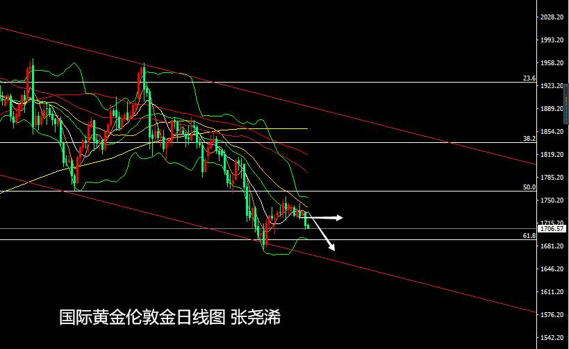 张尧浠：美元美债经济三大利空、黄金本周看空力度加大
