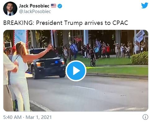 特朗普CPAC演讲的那些瞬间！“从美国第一到美国最后”——特朗普抨击拜登，几乎宣布参加2024年CPAC竞选