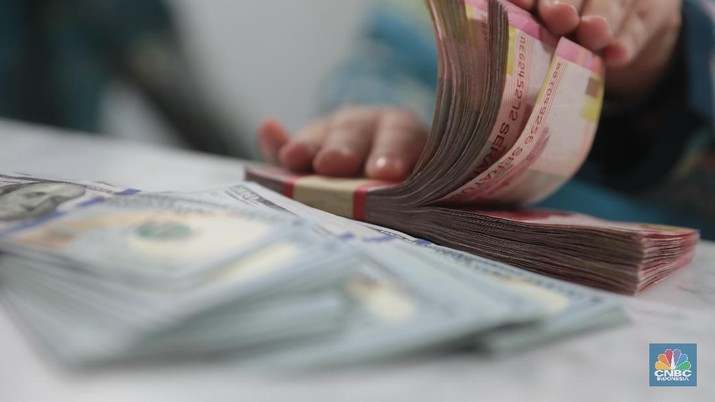 Rupiah Tertahan di Rp 14.450/US$