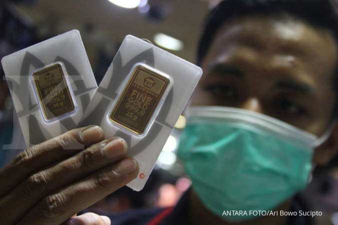Harga emas Antam naik Rp 3.000 menjadi Rp 924.000 per gram pada hari ini