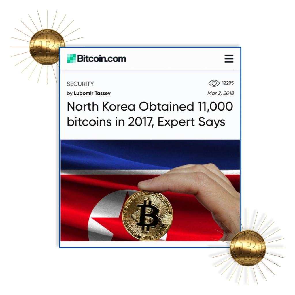 朝鲜有11000枚比特币,哪来的?