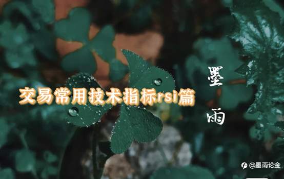 墨雨:交易常用技术指标rsi下篇
