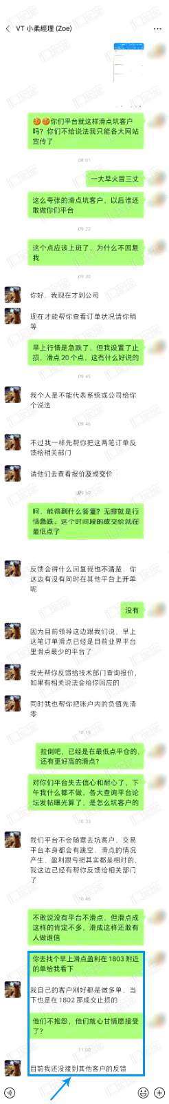 止盈止损形同虚设！VT Markets用户直言：不反抗就没人重视