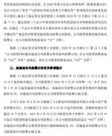 深夜突发！退市警报拉响，9只A股罕见一起披星戴帽！更有暴涨300%大牛股突遭停牌核查，百万股民懵了！又见A股巨亏百亿