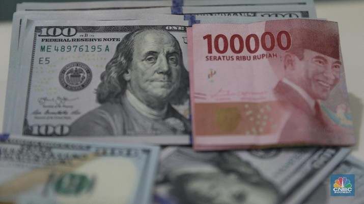 Penutupan Pasar: Rupiah Melemah ke Rp 14.600/US$