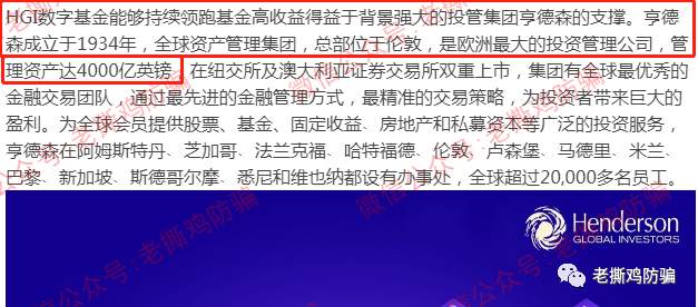 亨德森HGI数字基金-冒充真的亨德森，国人搞的资金盘！！