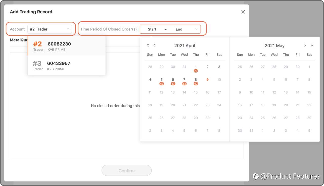 How to Add Trading Order or Trading Record