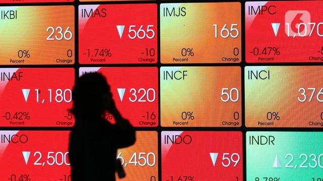 IHSG Merosot, Saham TAPG Meroket 24,44 Persen