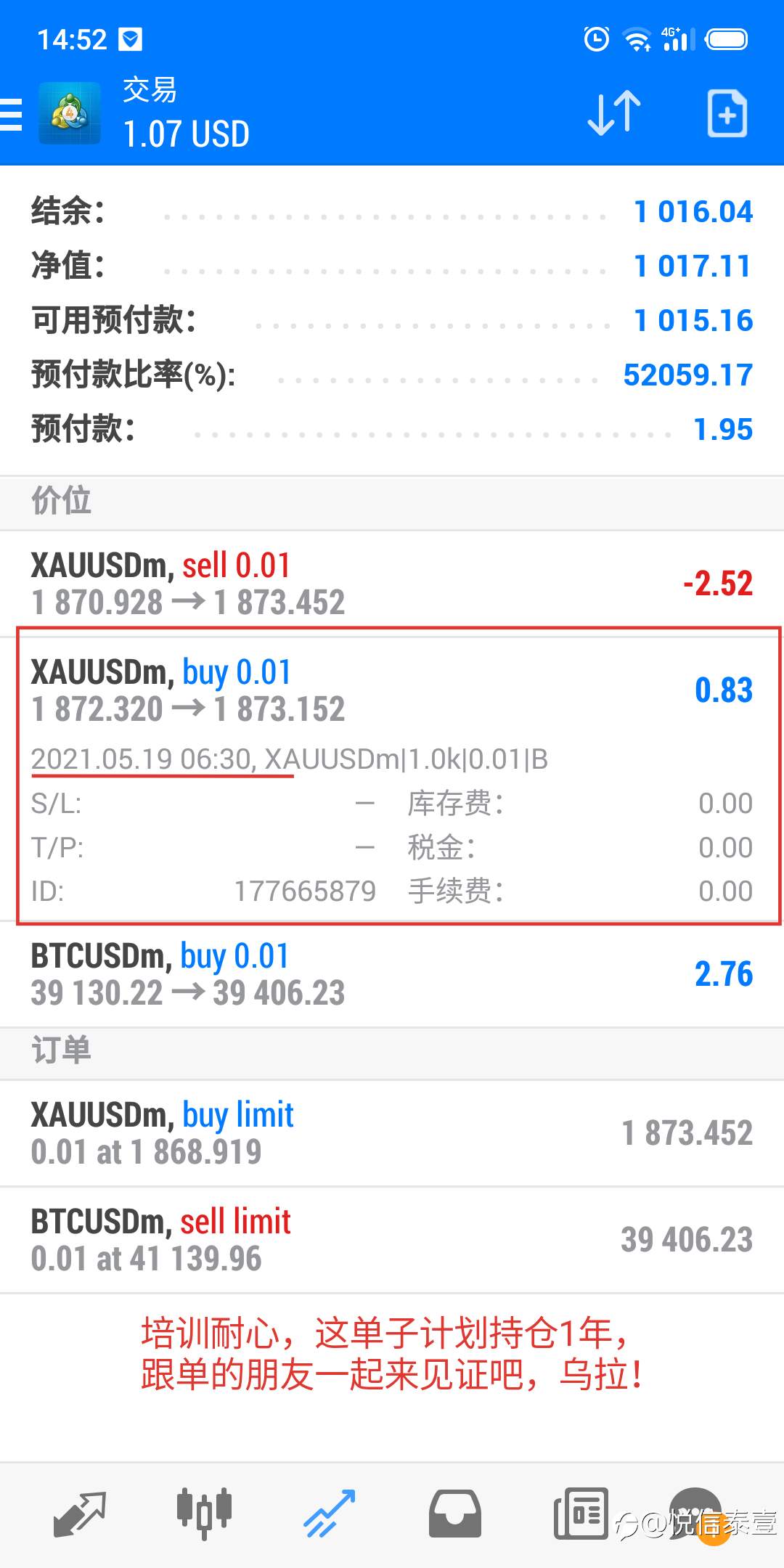 耐心,趋势,关键点