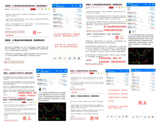 夏黛清：5.10黄金美盘做多思路不变，原油持续震荡！
