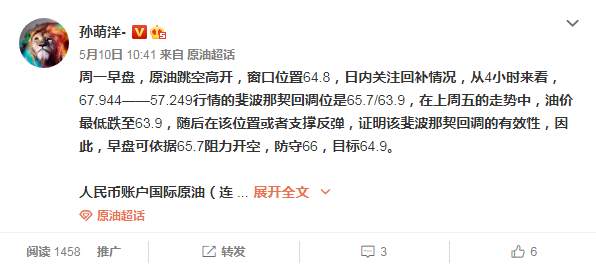 5月11日原油早班车：日内交易思路！