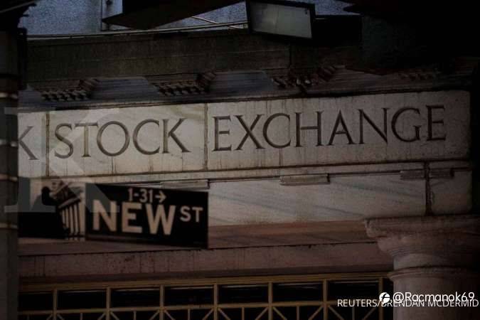 Wall Street melesat setelah tertekan tiga hari beruntun
