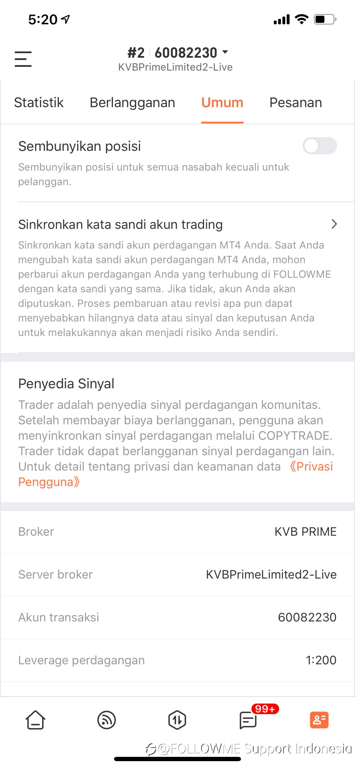 FOLLOWME 6.0 publisikan: profesil, pemfokusan, keasyikan!!
