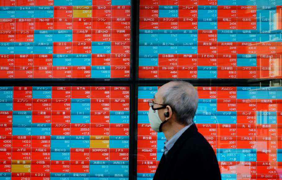 Bursa Asia Melemah, Inflasi Tiongkok Lebih Tinggi dari Perkiraan