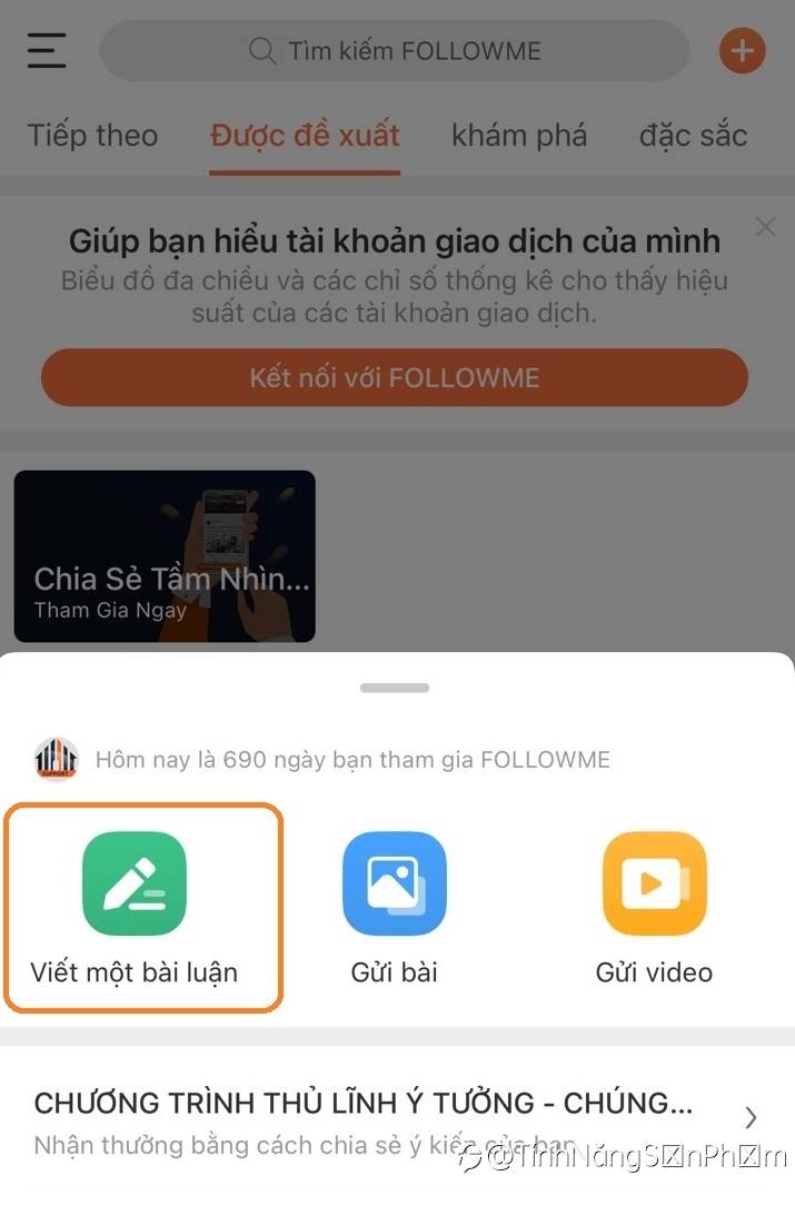 Cách thêm Lệnh giao dịch hoặc Hồ sơ giao dịch