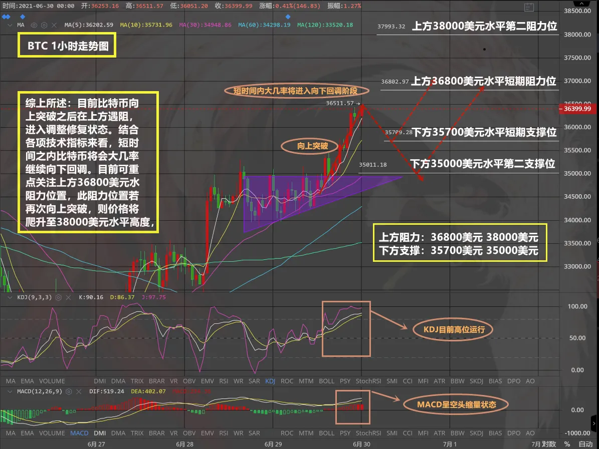 06.30 / 比特币凌晨行情走势解读