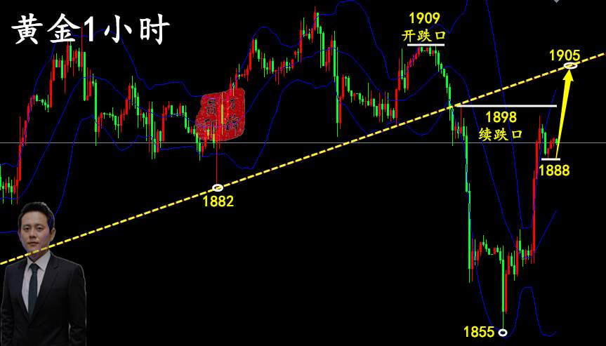 万锦晟6.6下周黄金操作建议，黄金探底结束重回多头！
