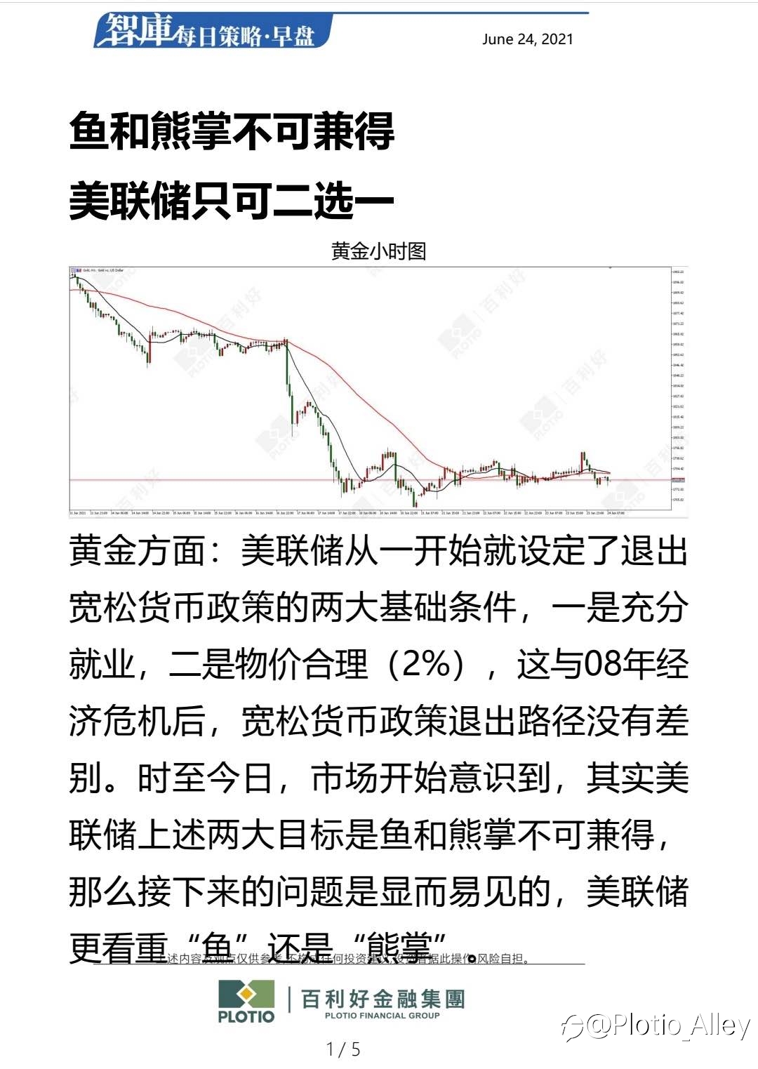 百利好6.24每日早盘