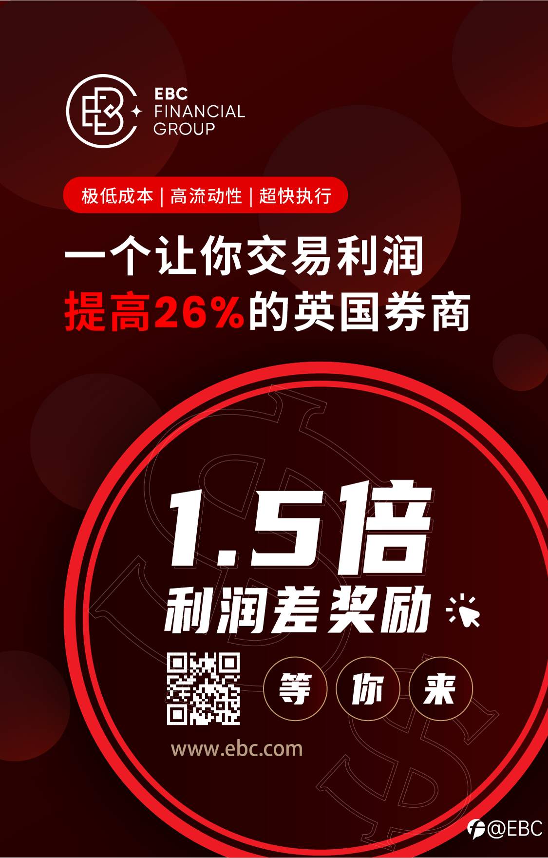 选择EBC,一个让你交易利润提高26%的英国券商