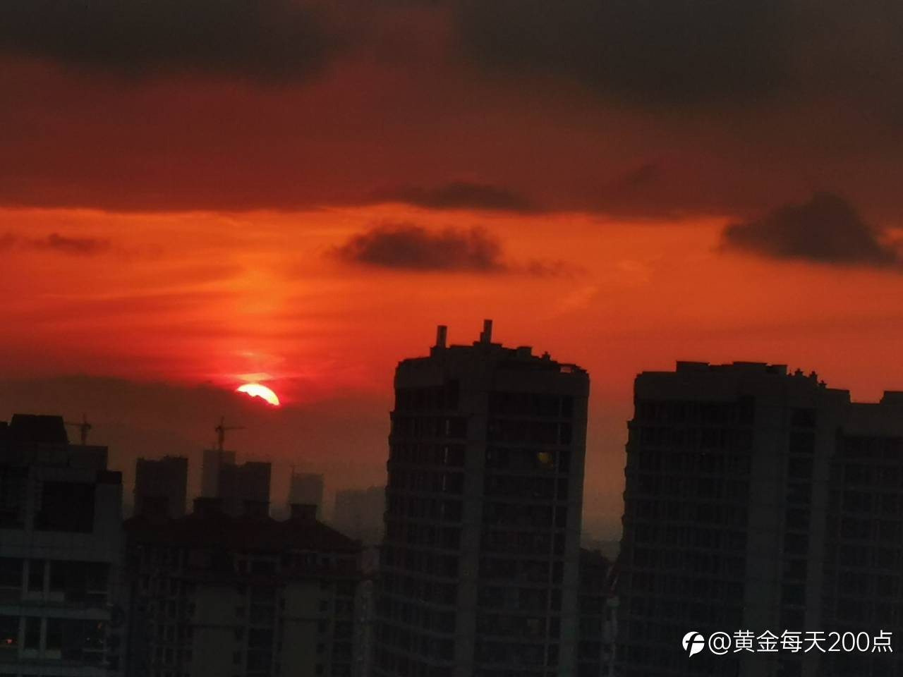 ！这是朝阳，还是夕阳？
