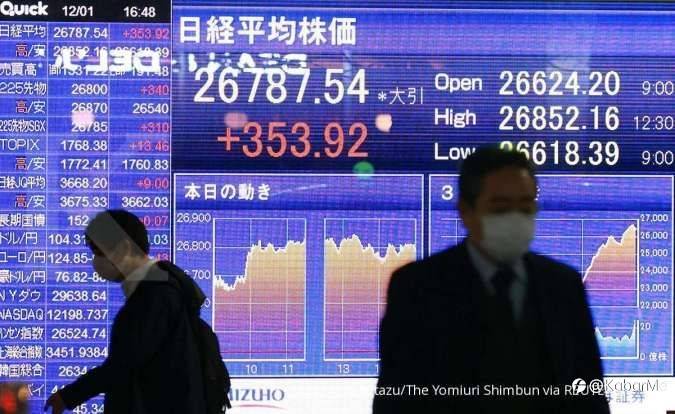 Mulai rebound, Bursa Asia kompak menguat pada pagi ini (10/6)