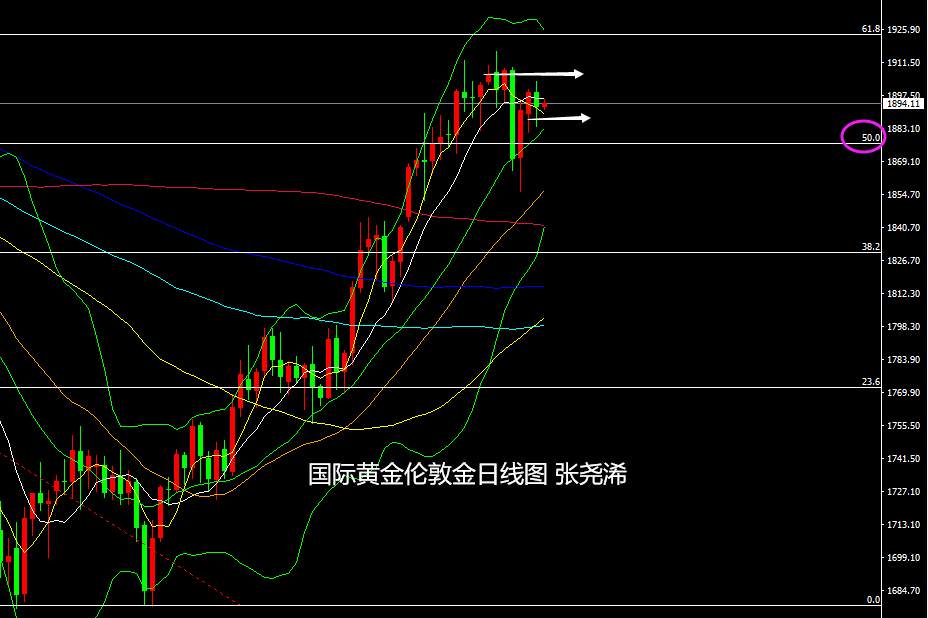 张尧浠:黄金高位承压震荡、等待CPI触底后回归反弹