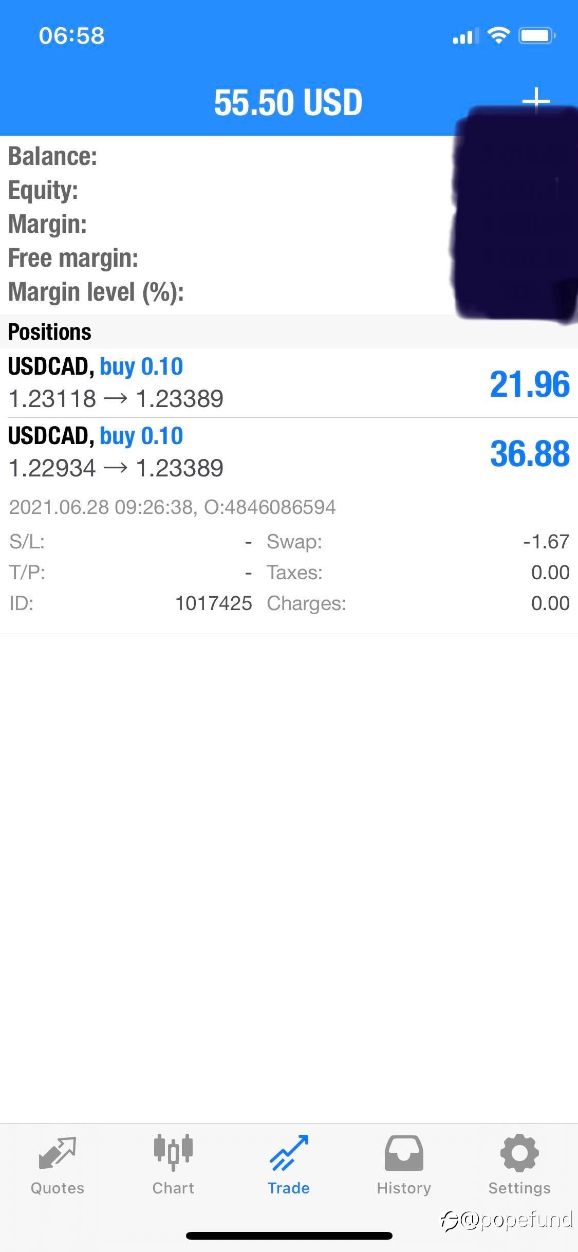 WTI short : 5-min doji bet turned out to be a suspicious key day reversal entry; USDCAD long: every minor step counts