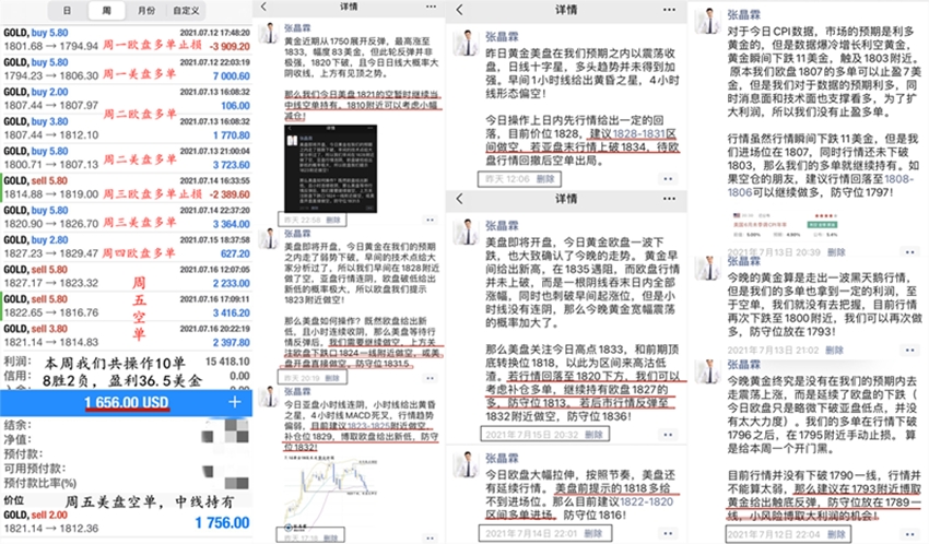 张晶霖：7.18伦敦金是否见顶？下周一黄金行情分析走势预测！