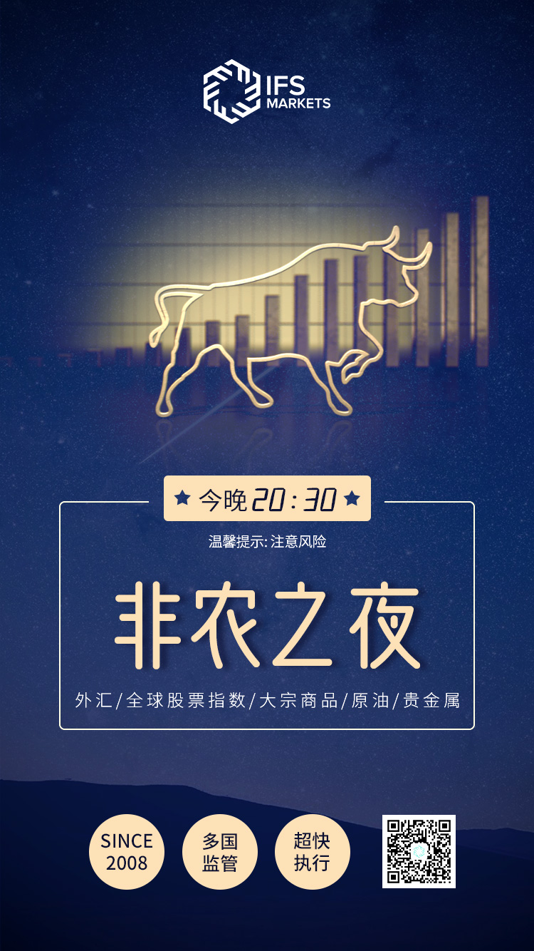 今晚非农驾到,IFS Markets提醒您警惕市场剧烈波动!
