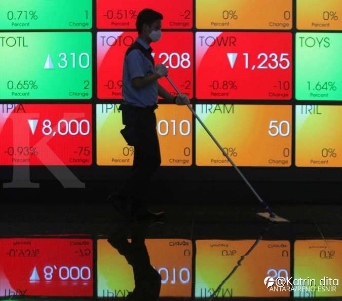 IHSG berbalik melemah ke 6.031 di akhir sesi I, asing jual BFIN, AMRT, TBIG