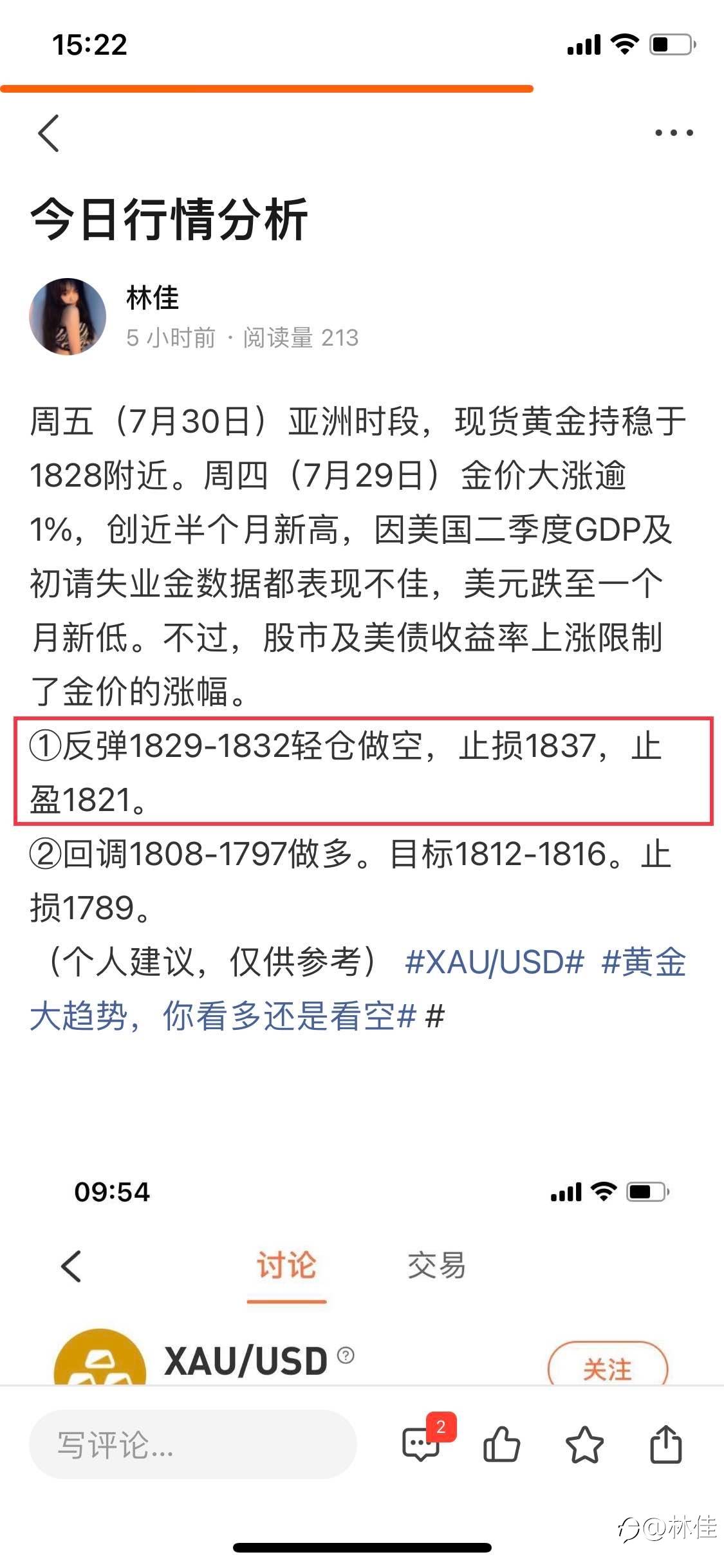 看好行情