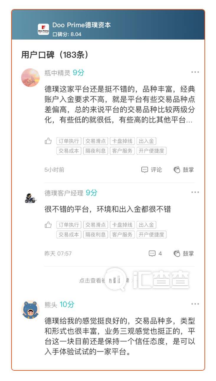汇查查：平台也攀比，硬核平台排行榜TOP10出炉！